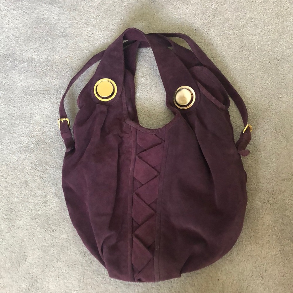 Suede Gustto Bag by Agathe Planchon
